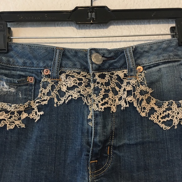 American Eagle Hi Rise Festival Shorts - Picture 4 of 8